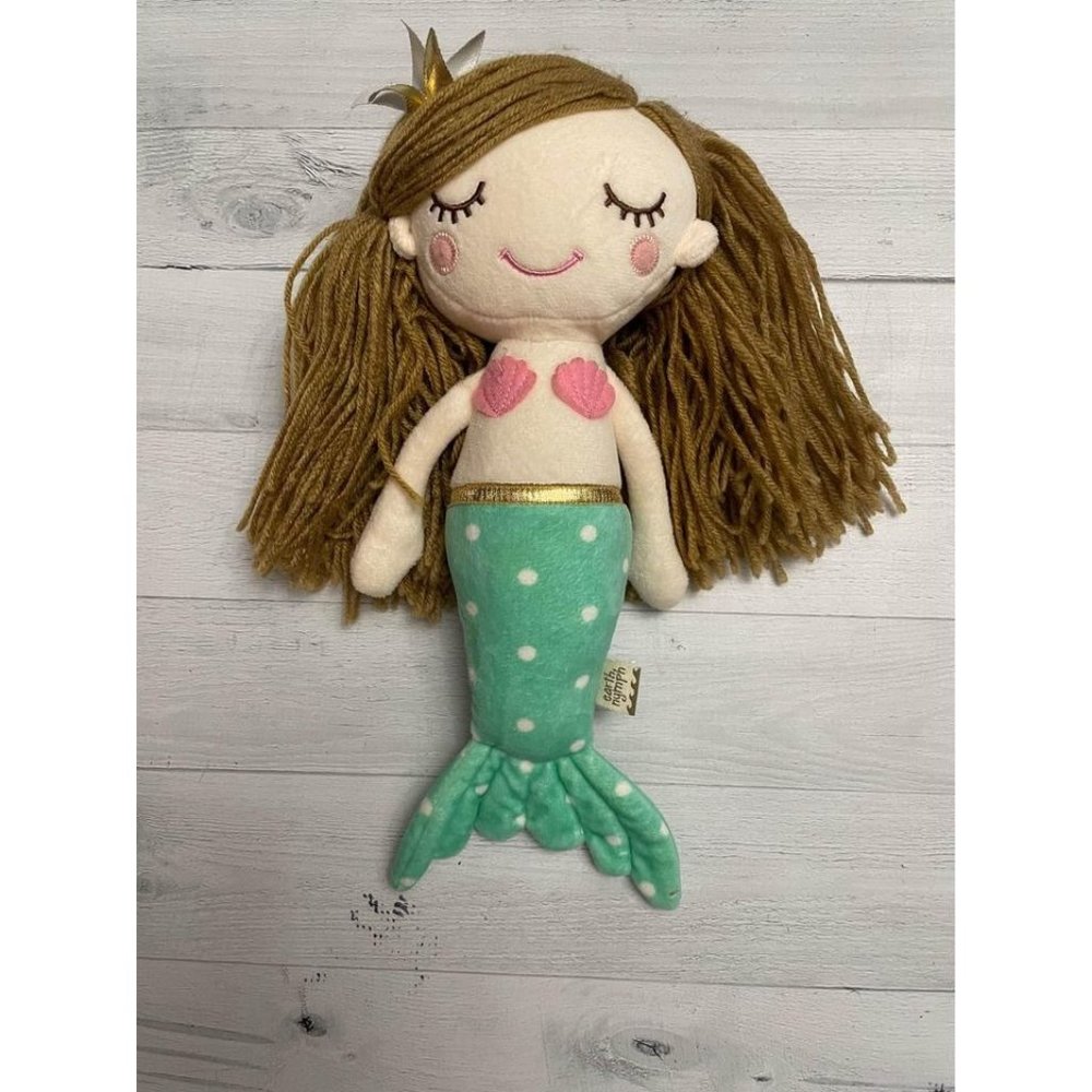 Earth Nymph‎ stuffed plush mermaid